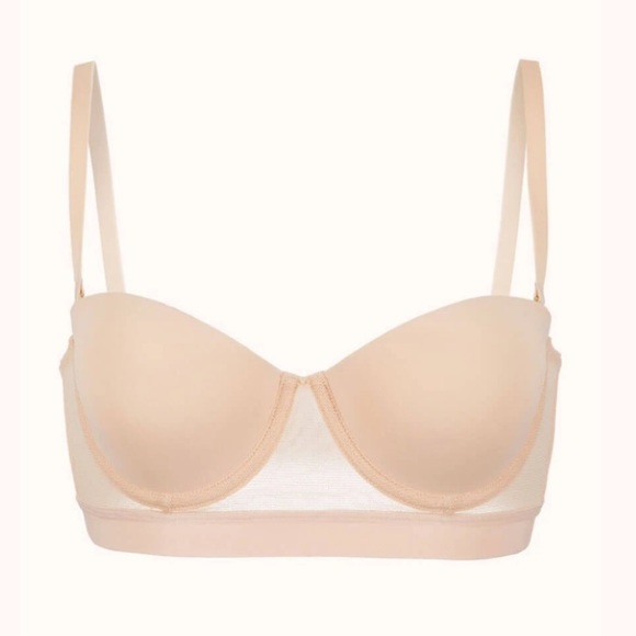 Lively Smooth Strapless Bra in Toasted Almond 32D - Picture 1 of 6